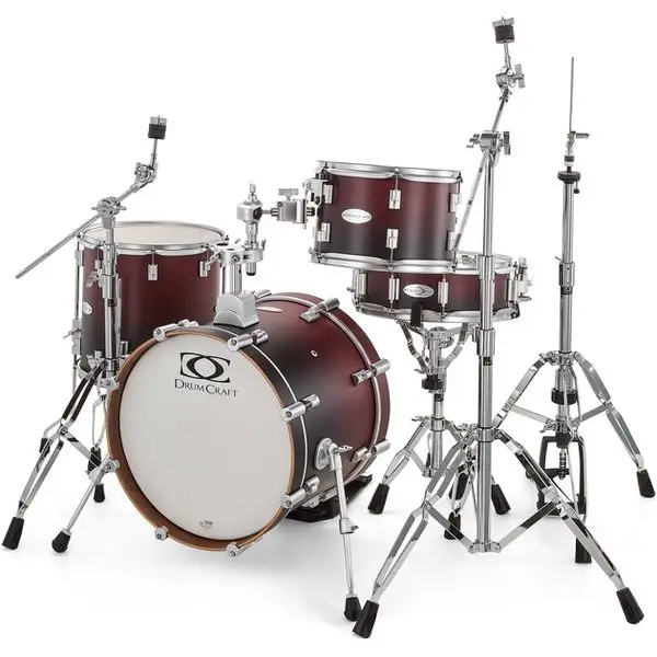 DrumCraft Series 6 Jazz Red Fade Neu Im Sortiment