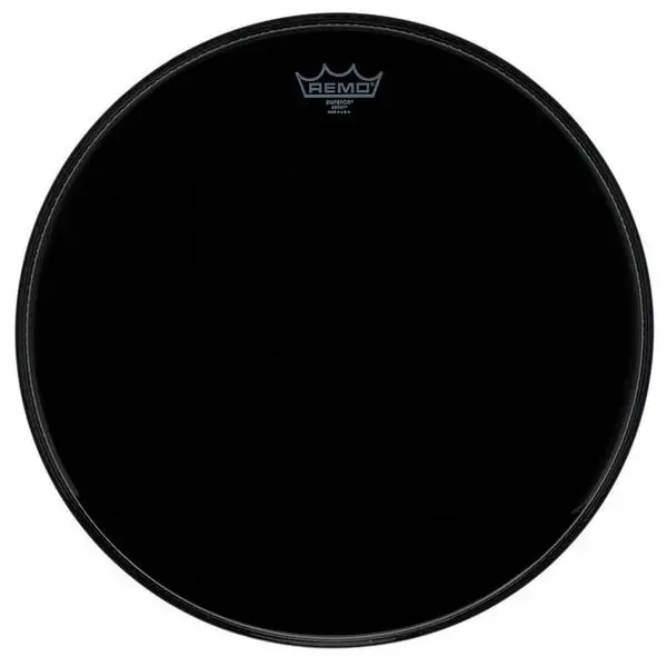 Remo 18" Emperor Ebony Kostenfreie Lieferung