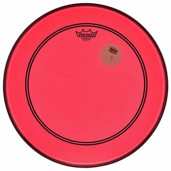 Remo 18" P3 Colortone Batter Red Highlight