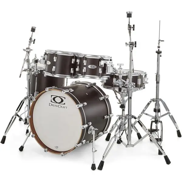 DrumCraft Series 6 Studio Satin Black Kostenfreie Lieferung