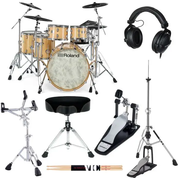 Roland VAD716-GN E-Drum Set Bundle Neu Im Sortiment