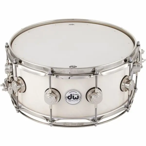 Neu Im Sortiment DW Satin Oil 14"x06" Snare White