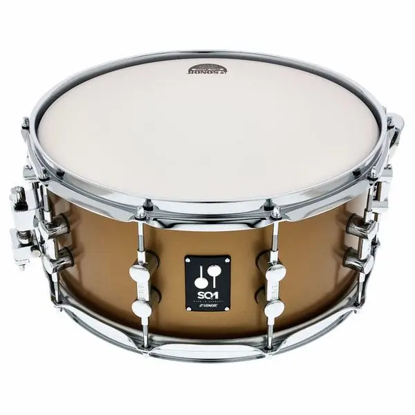 Sonor SQ1 14"x6,5" Snare Satin Gold Schneller Versand