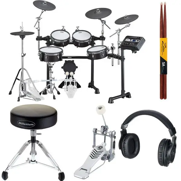 Yamaha DTX8K-M Black Forest Bundle Solange Der Vorrat Reicht