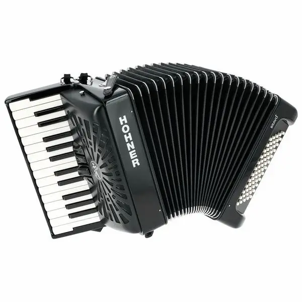 Hohner Bravo II 60 Black silent key Letzte Chance