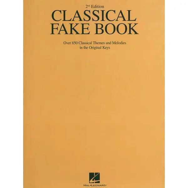 Hal Leonard Classical Fake Book Must-Have