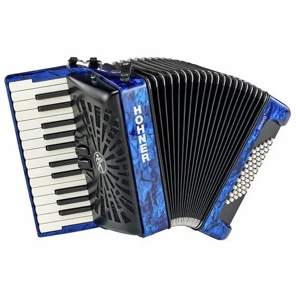 Angebot Hohner Bravo II 48 Blue silent key