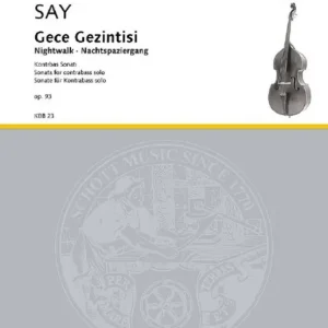 Schott Say Fazil - Gece Gezintisi - Contrebasse Beliebt
