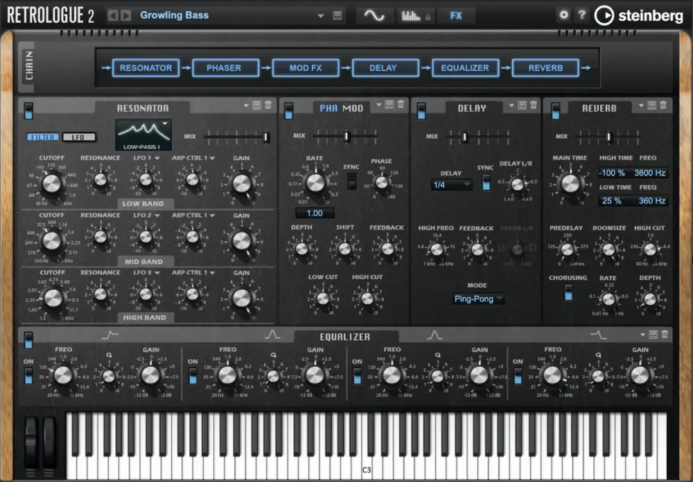 Top-Seller Steinberg Retrologue 2