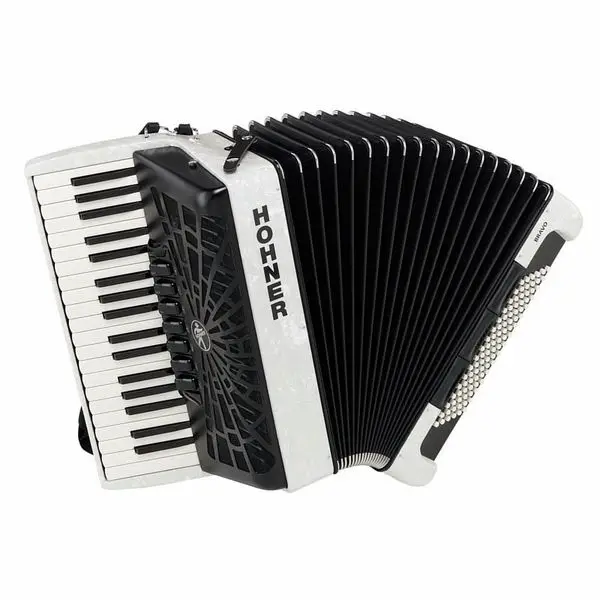 Versand Am Gleichen Tag Hohner Bravo III 96 silent key white