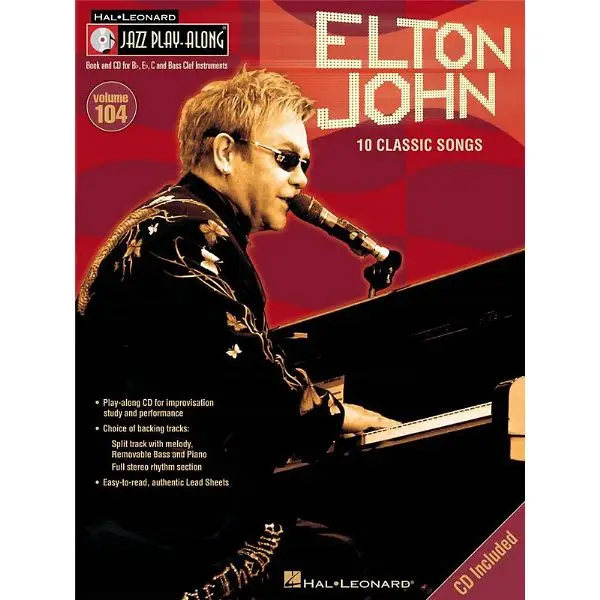 Saisonangebot Hal Leonard Jazz Play Along Elton John