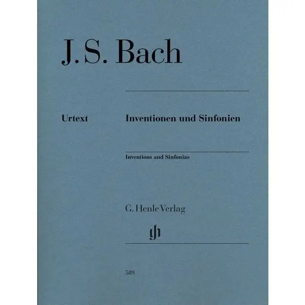 Neue Kollektion Henle Verlag Bach Inventions and Sinfonias