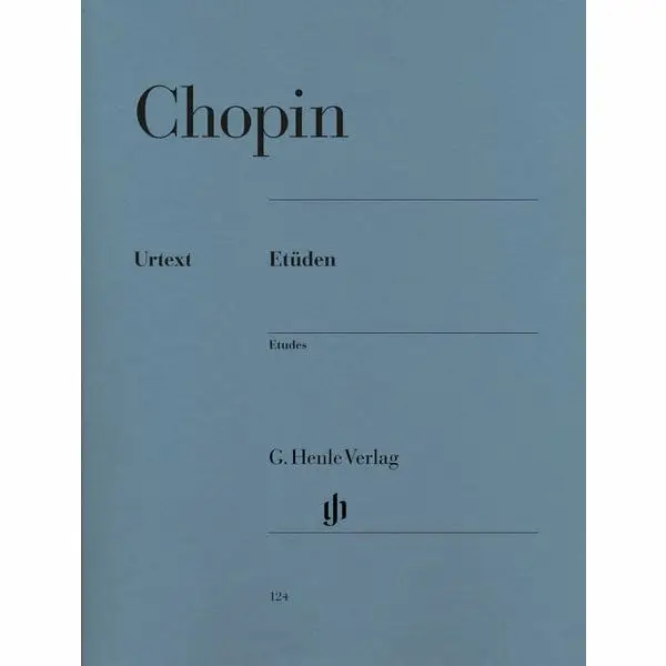 Wochenendangebot Henle Verlag Chopin Etüden op.10/op.25
