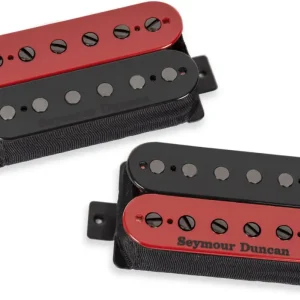 Neuheit Seymour Duncan Kit Nazgûl/Sentient Red/Black Zebra