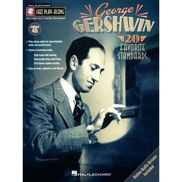 Echt Hal Leonard Jazz Play-Along Gershwin