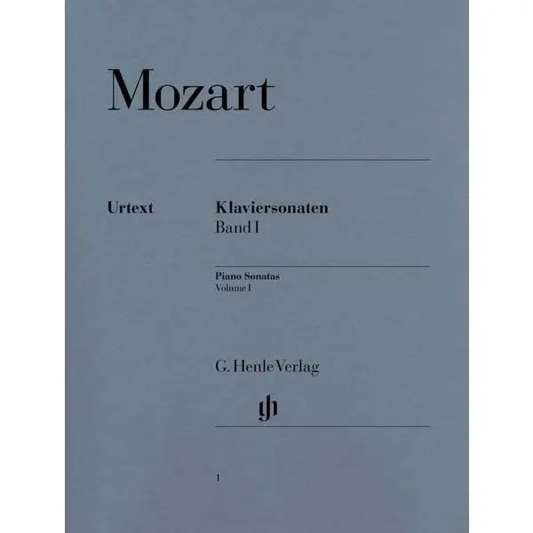 Online Kaufen Henle Verlag Mozart Piano Sonatas 1