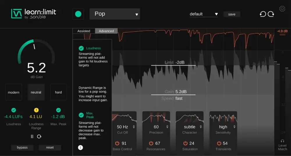 Garantierte Lieferung Sonible learn:limit