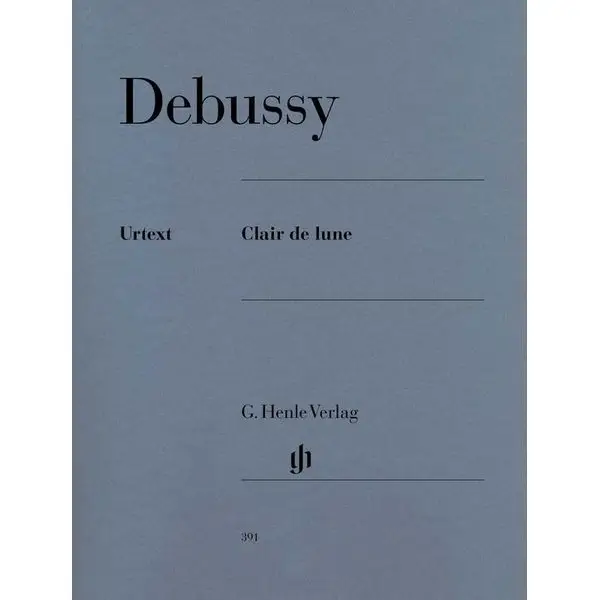 Neuheit Henle Verlag Debussy Clair De Lune