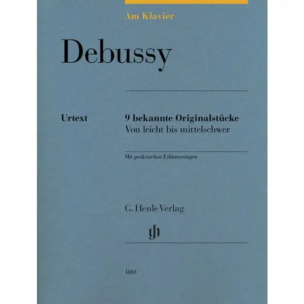 Neuheit Henle Verlag Am Klavier Debussy