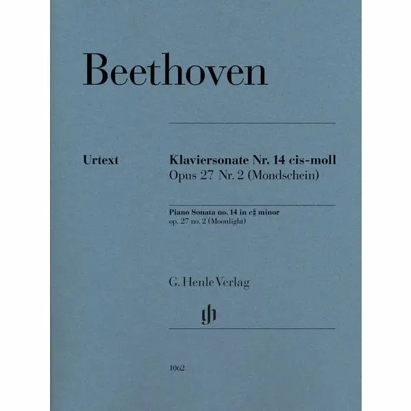 Henle Verlag Beethoven Mondscheinsonate Echt