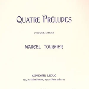 Rabatt Leduc Quatre Préludes - Four Preludes Vol. 1