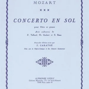 Abverkauf Leduc W.A. Mozart Concerto In G