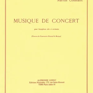 Begrenztes Angebot Leduc Musique De Concert