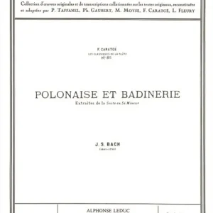 Sofort Bestellen Leduc Polonaise Et Badinerie