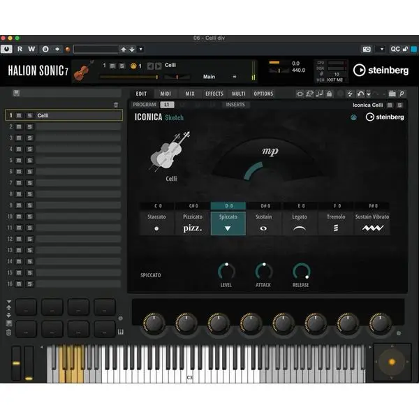 Steinberg Iconica Sketch Kostenloser Versand