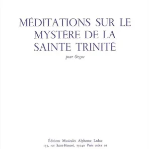 Rabatt Leduc Méditations sur le mystère de la Sainte Trinité