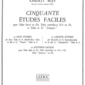 Sonderaktion Leduc Gilbert Rys: 50 Etudes faciles