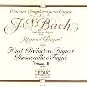 Nur Heute Leduc Oeuvres Complètes Pour Orgue Volume 2