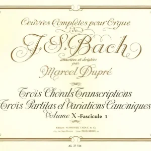 Schnäppchen Leduc Oeuvres Complètes Pour Orgue Volume 10,1