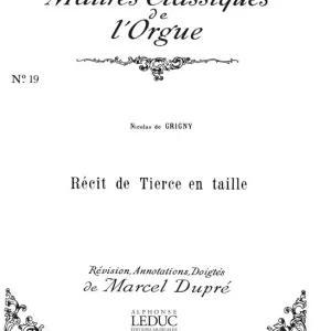 Sonderaktion Leduc Recit De Tierce En Taille