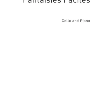 Abverkauf Bosworth Fantaisies faciles fur Violoncello und Klavier