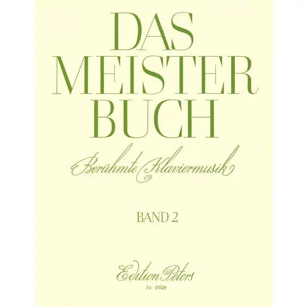 Sonderangebot Edition Peters Das Meisterbuch 2