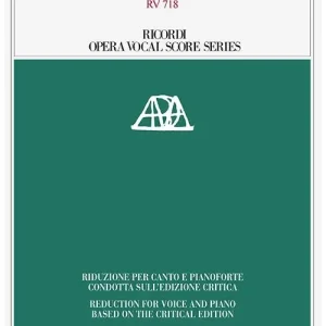 Ausverkauf Ricordi La Griselda RV 718