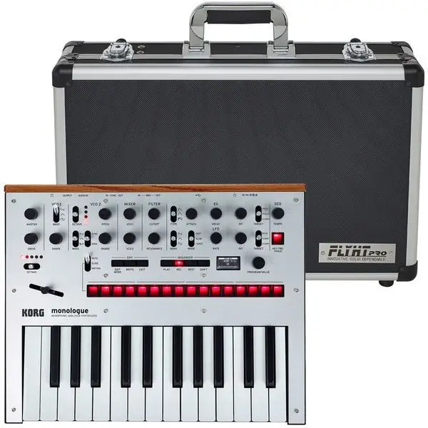 Aktuell Korg Monologue Silver Case Set