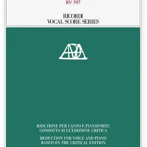 Zertifiziert Ricordi Beatus vir RV 597