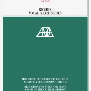 Abverkauf Ricordi Dixit Dominus RV 595