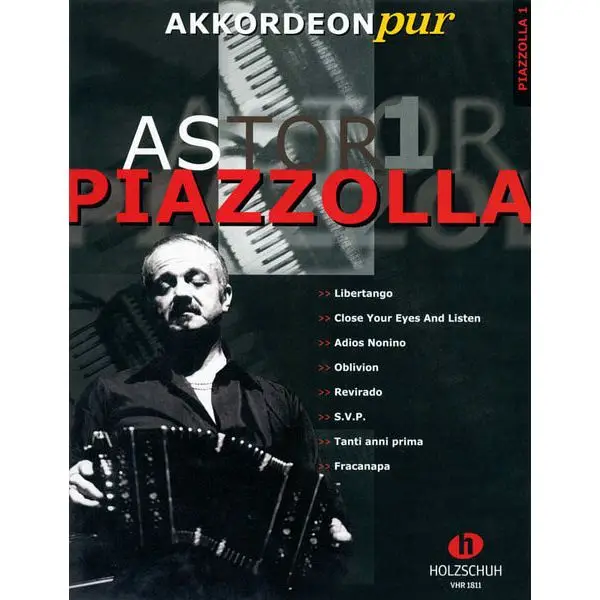 Holzschuh Verlag Akkordeon Pur A.Piazzolla 1 Rabatt