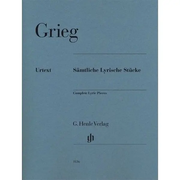 Begrenztes Angebot Henle Verlag Grieg Sämtliche Lyrische Stück