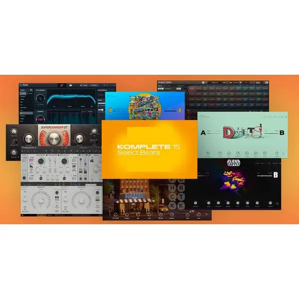 Native Instruments Komplete 15 Select Beats Begrenztes Angebot
