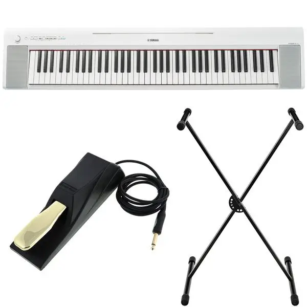 Mega-Angebot Yamaha NP-35 Piaggero White Set
