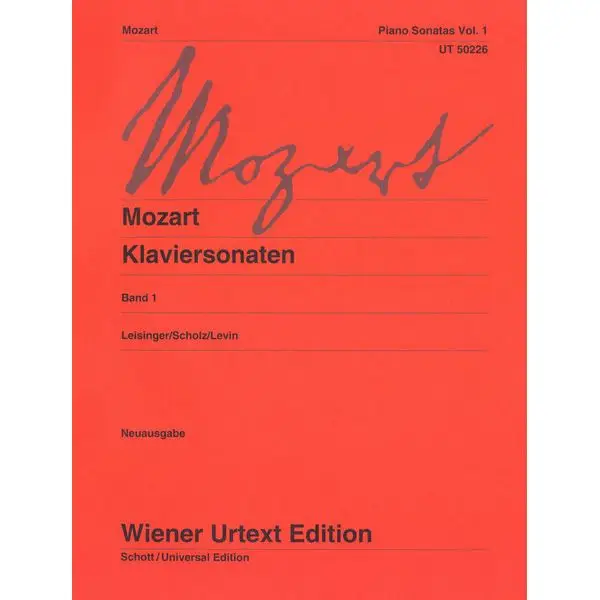 Wiener Urtext Edition Mozart Klaviersonaten 1 Preisknaller