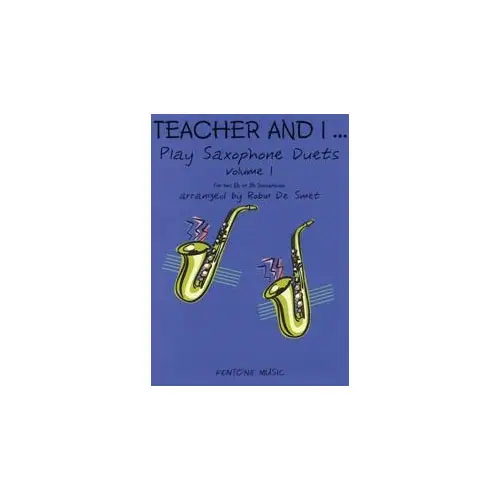 Fentone Music Teacher and I Play Saxophone Duets Volume 1 Top-Seller