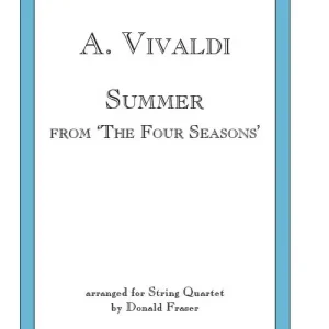Fentone Music Summer from 'The Four Seasons' Schneller Versand