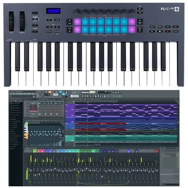 Kostenloser Rückversand Novation FLkey 37 Fruity Bundle