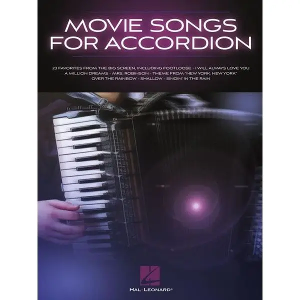 Sale Hal Leonard Movie Songs for Accordion