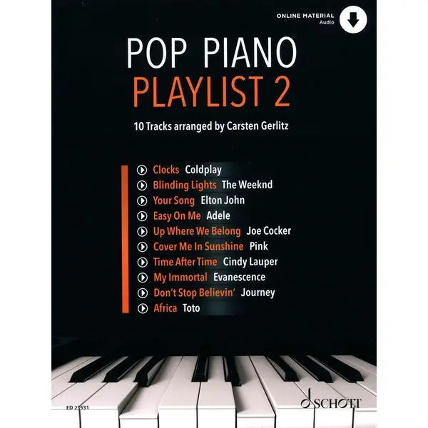 Schott Pop Piano Playlist 2 Finale Aktion